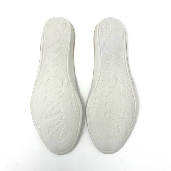 Christian Louboutin Loubishark Spike Platform Low Top Sneakers Red 42.5 12.5 - Picture 8 of 13